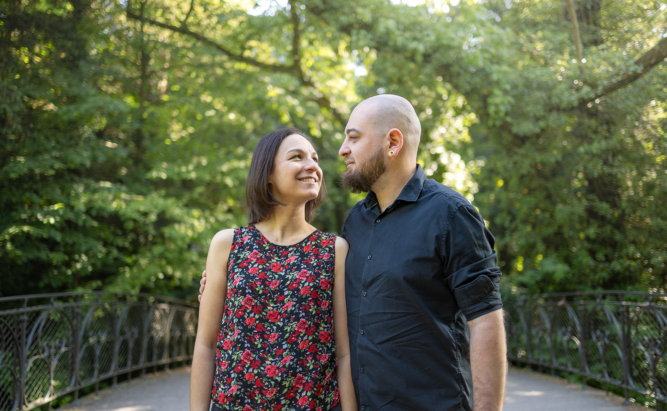 Elodie et Valentin - Parc de l'Orangerie