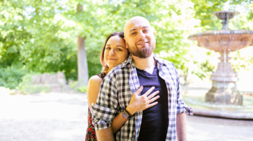 Elodie et Valentin - Parc de l'Orangerie