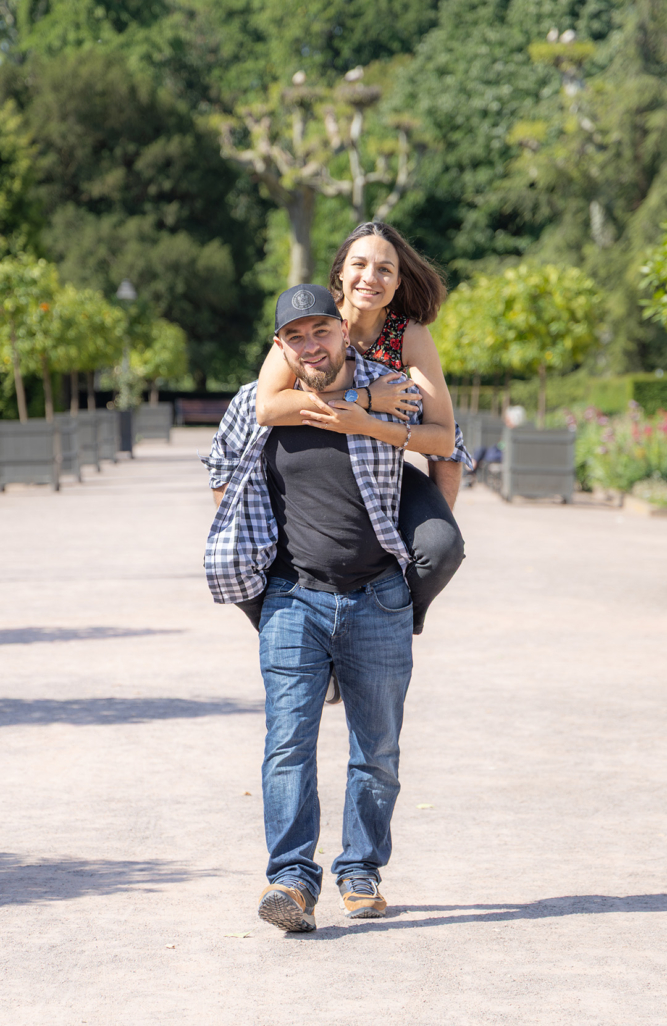 Elodie et Valentin - Parc de l'Orangerie